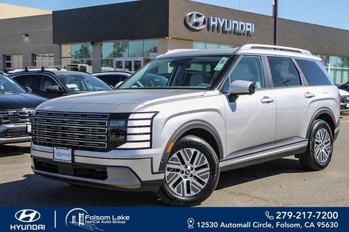 Silver Metallic 2026 Hyundai Palisade Hybrid Blue SEL Premium 8P