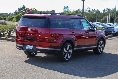 Red 2026 Hyundai SANTA FE HEV Limited