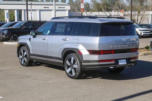 Shimmering Silver 2026 Hyundai SANTA FE HEV Limited