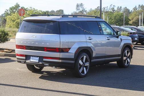 Shimmering Silver 2026 Hyundai SANTA FE HEV Limited