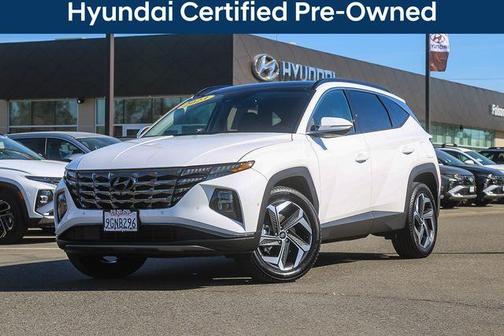 Serenity White Pearl 2023 Hyundai TUCSON Limited