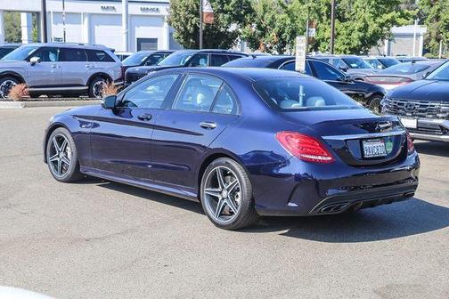 Lunar Blue Metallic 2016 Mercedes-Benz C-Class C 450 AMG 4MATIC