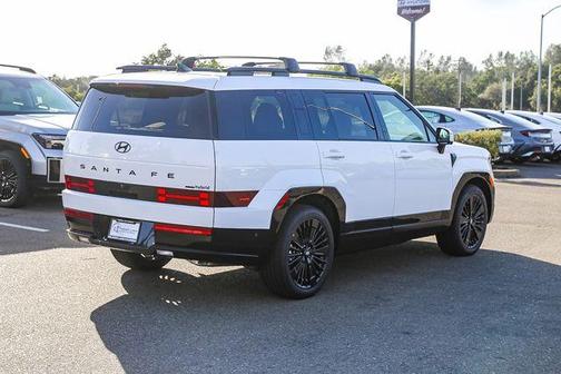 White 2026 Hyundai SANTA FE HEV Calligraphy