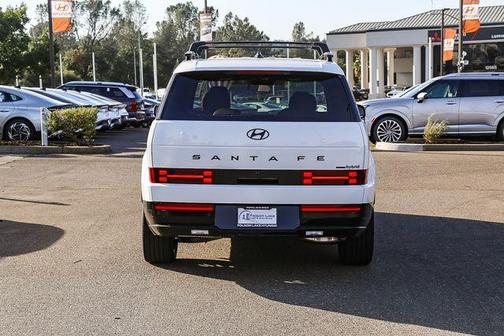 White 2026 Hyundai SANTA FE HEV Calligraphy