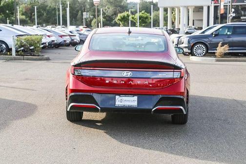 Red 2026 Hyundai SONATA SEL Sport