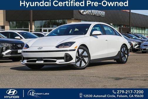 White 2024 Hyundai IONIQ 6 SE