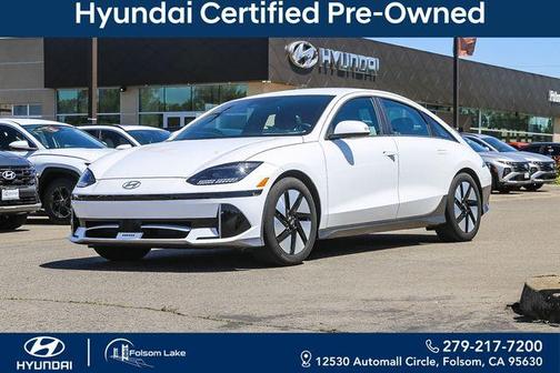 White 2024 Hyundai IONIQ 6 SE