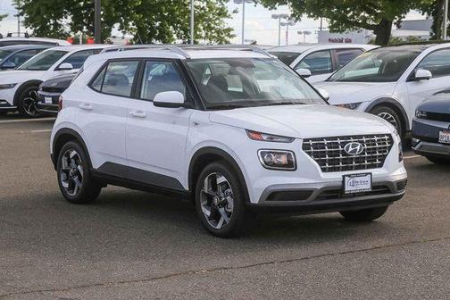 Lunar White 2026 Hyundai VENUE SEL