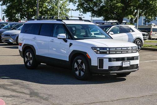 White 2026 Hyundai SANTA FE HEV SEL