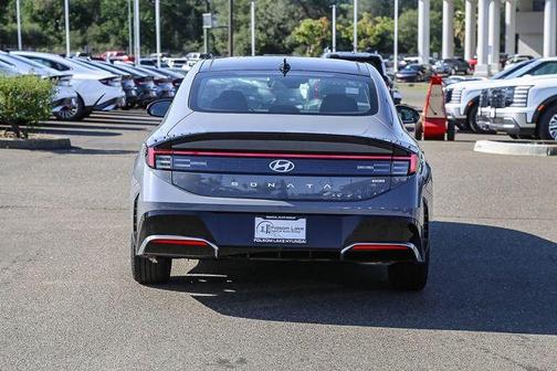 Blue 2026 Hyundai SONATA Hybrid Limited