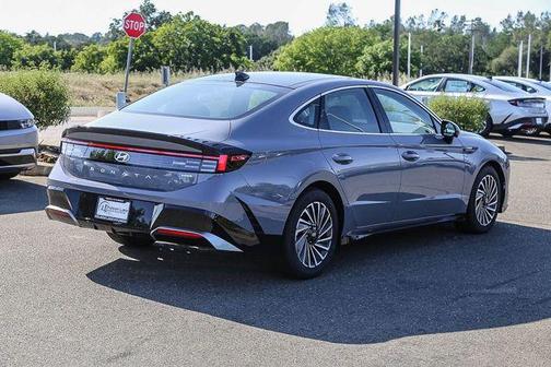 Blue 2026 Hyundai SONATA Hybrid Limited