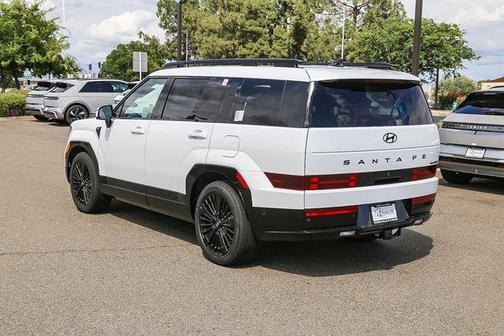 White 2026 Hyundai SANTA FE HEV Calligraphy