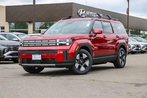 Red 2026 Hyundai SANTA FE HEV SEL