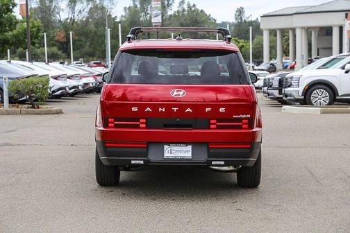 Red 2026 Hyundai SANTA FE HEV SEL