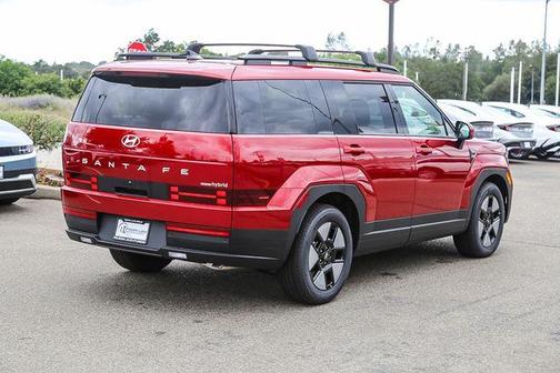 Red 2026 Hyundai SANTA FE HEV SEL