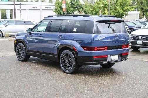 Atlantic Blue 2026 Hyundai SANTA FE HEV Calligraphy