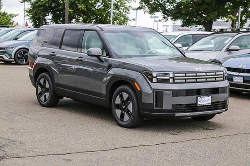 Hampton Gray 2026 Hyundai SANTA FE HEV SE