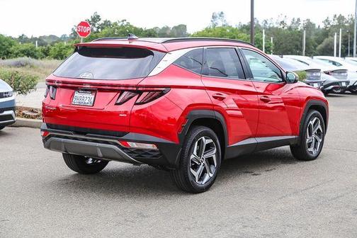 Calypso Red 2023 Hyundai TUCSON Limited