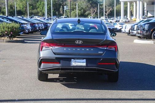 Amazon Gray 2026 Hyundai ELANTRA HEV Blue