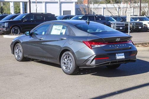 Amazon Gray 2026 Hyundai ELANTRA HEV Blue