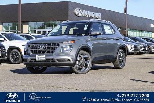Gray 2026 Hyundai VENUE SEL