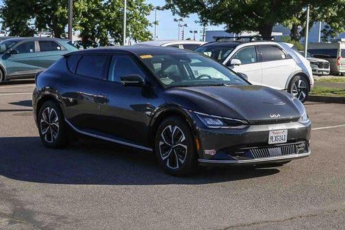 Gray 2024 Kia EV6 Wind