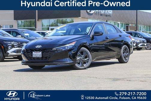 Onyx Black 2023 Hyundai ELANTRA SEL