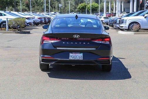 Onyx Black 2023 Hyundai ELANTRA SEL