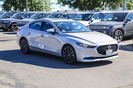 Platinum Quartz Metallic 2022 Mazda Mazda3 AWD w/Premium Package