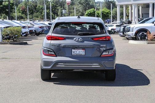 Galactic Gray 2023 Hyundai KONA EV Limited