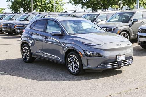 Galactic Gray 2023 Hyundai KONA EV Limited