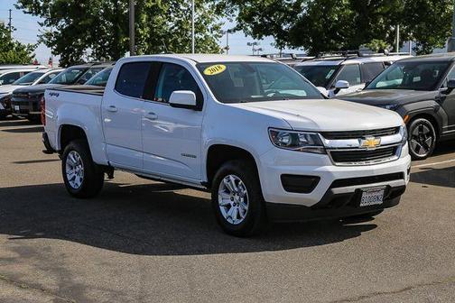 Summit White 2018 Chevrolet Colorado LT