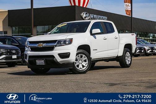 Summit White 2018 Chevrolet Colorado LT