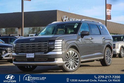 Gray Pearl 2026 Hyundai Palisade Hybrid Calligraphy