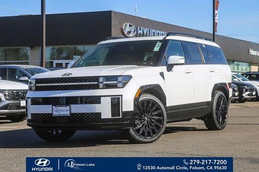 White 2026 Hyundai SANTA FE Calligraphy