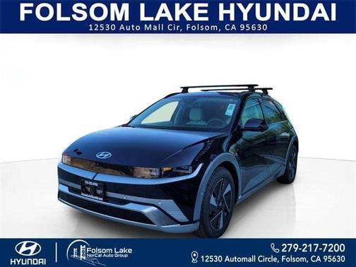 Black 2025 Hyundai IONIQ 5 Limited