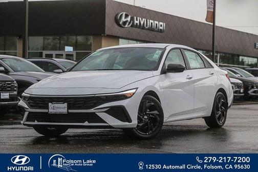 White 2026 Hyundai ELANTRA SEL Sport