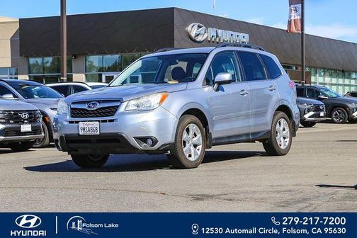 Ice Silver Metallic 2014 Subaru Forester 2.5i Limited