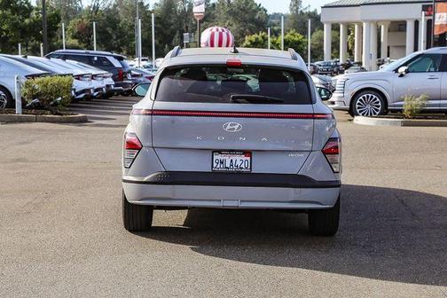 Cyber Gray Metallic 2024 Hyundai KONA EV SEL