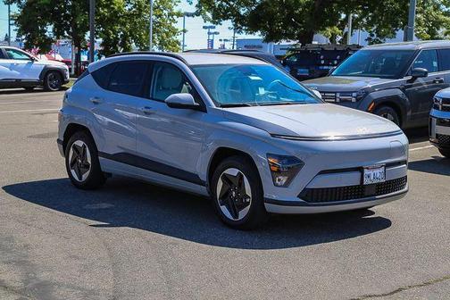 Cyber Gray Metallic 2024 Hyundai KONA EV SEL