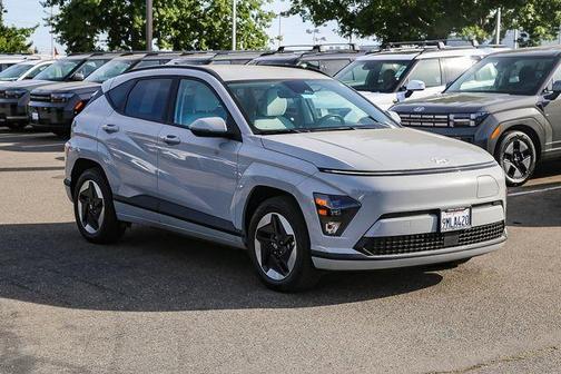 Cyber Gray Metallic 2024 Hyundai KONA EV SEL
