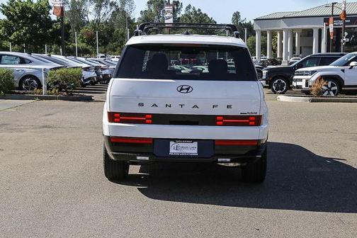 White 2026 Hyundai SANTA FE HEV Calligraphy