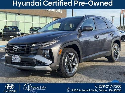 Titanium Gray 2025 Hyundai TUCSON Hybrid SEL Convenience