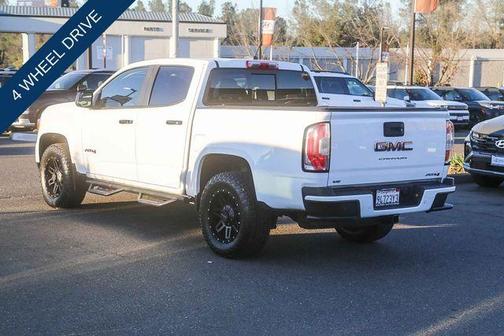 Summit White 2021 GMC Canyon AT4 w/Leather