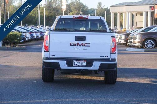 Summit White 2021 GMC Canyon AT4 w/Leather