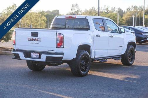 Summit White 2021 GMC Canyon AT4 w/Leather