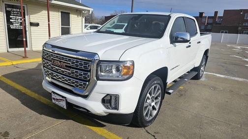 White 2022 GMC Canyon Denali Truck