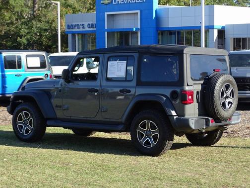 2020 Jeep Wrangler Unlimited Sport
