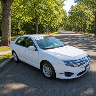 White Suede 2012 Ford Fusion SEL