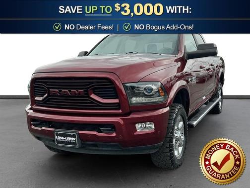 Delmonico Red Pearlcoat 2018 RAM 2500 LARAMIE